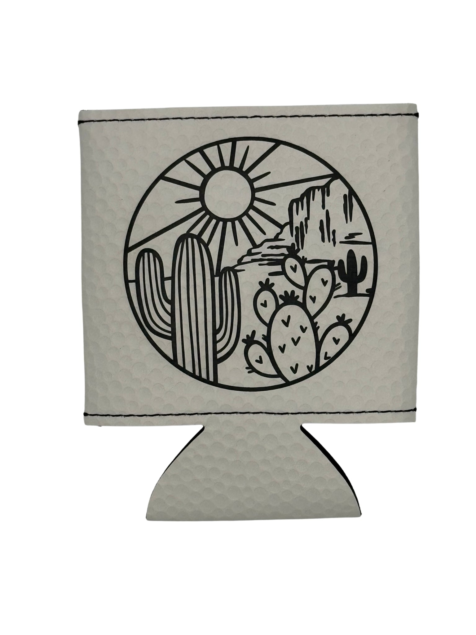 Southwest Desert Leatherette Can Cooler