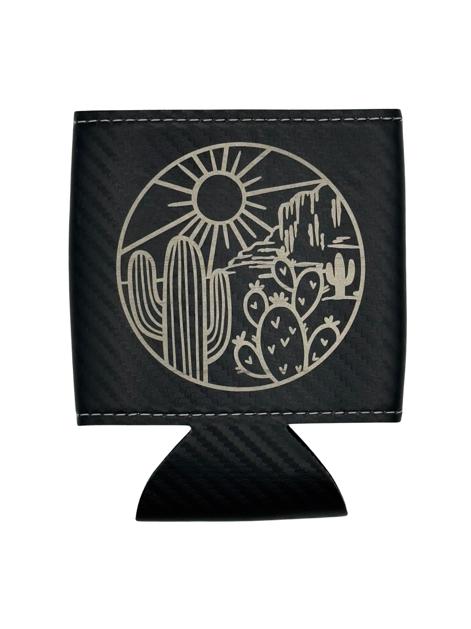Southwest Desert Leatherette Can Cooler
