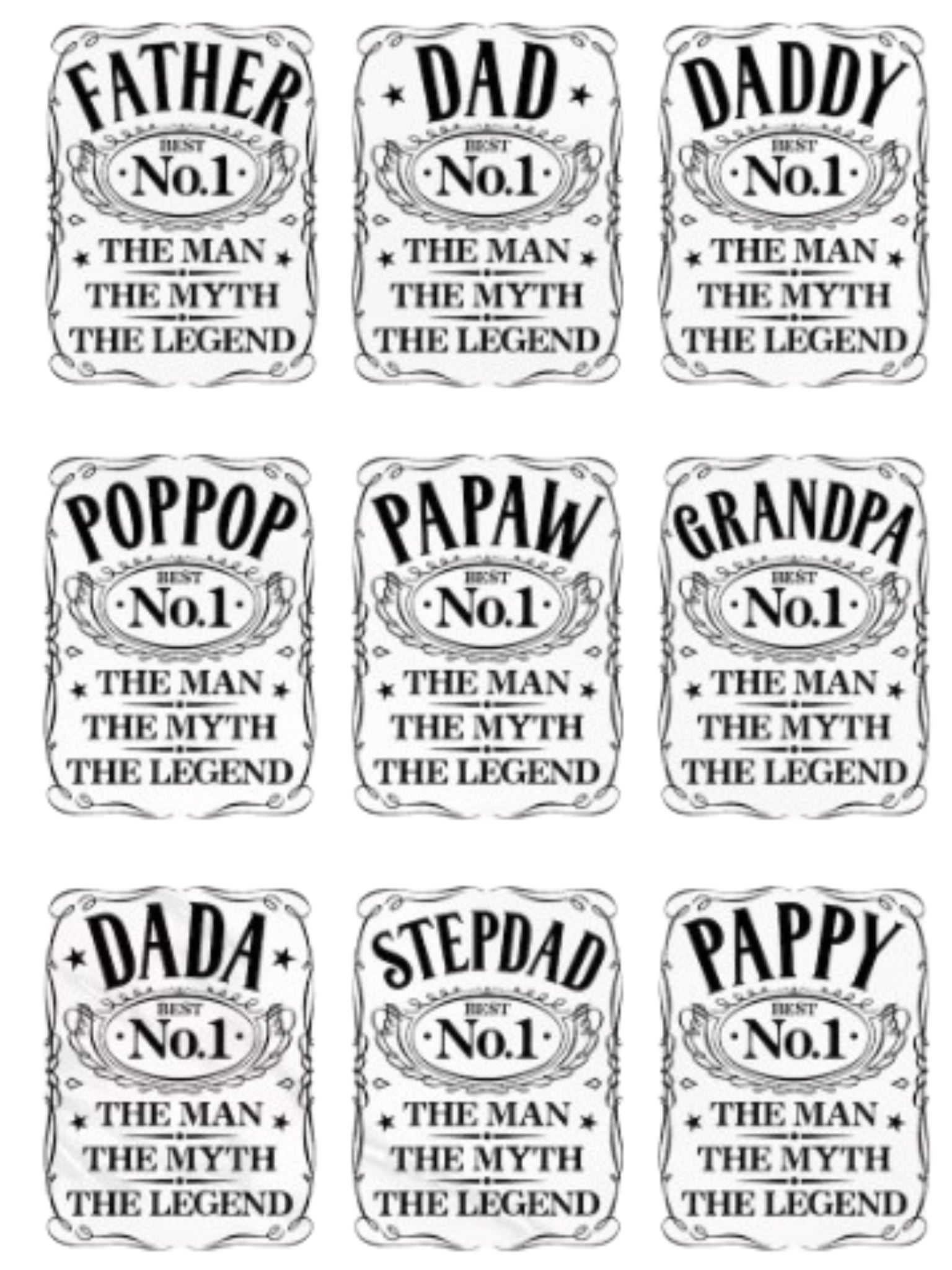 No. 1 Dad Leatherette Can Cooler