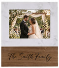 Custom Engraved Marble Picture Frame 5"x7"