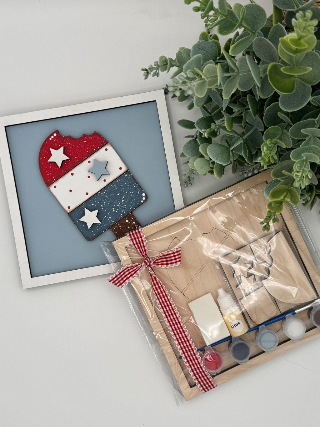 DIY Kit Patriotic Popsicle