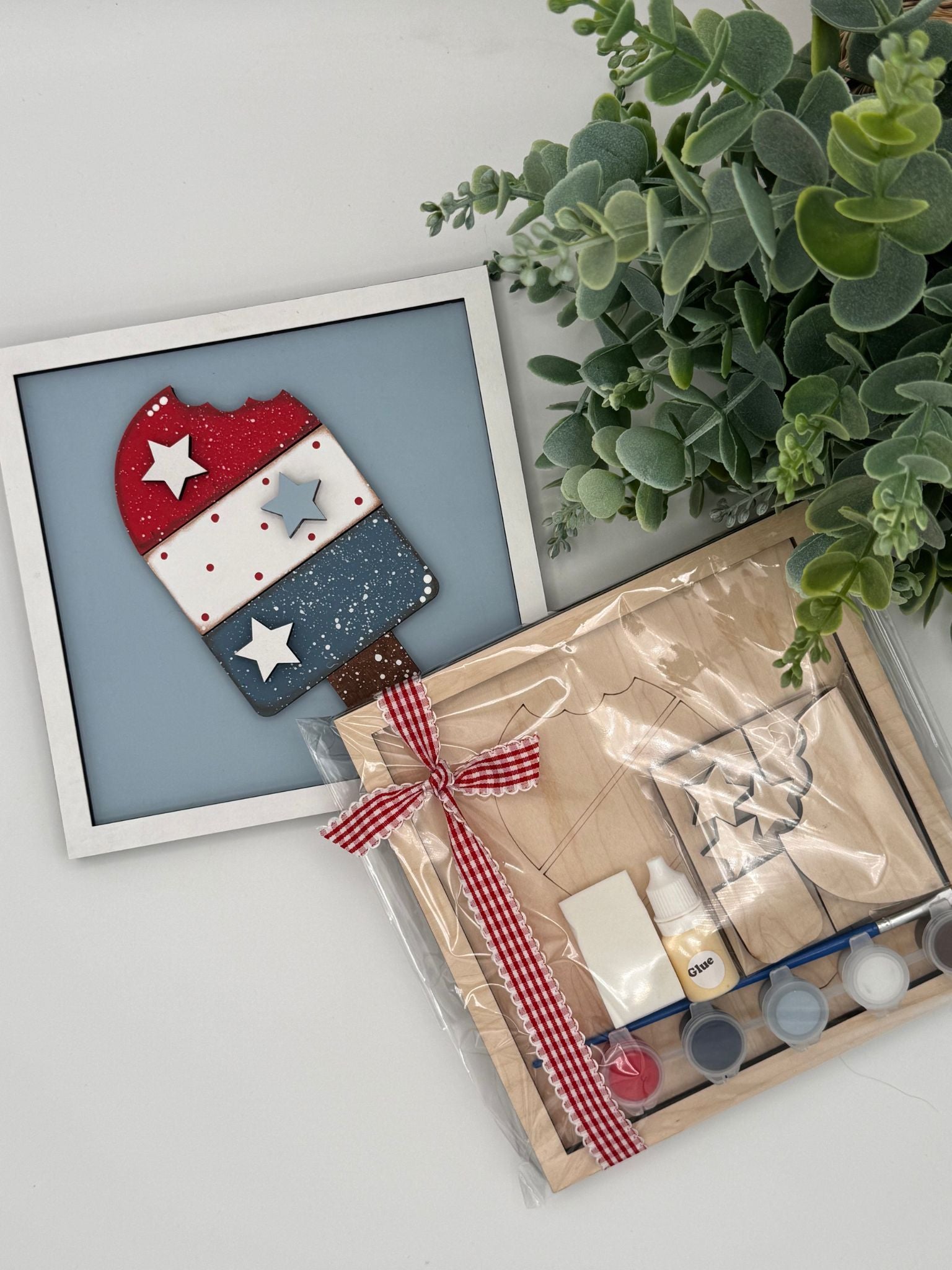 DIY Kit Patriotic Popsicle