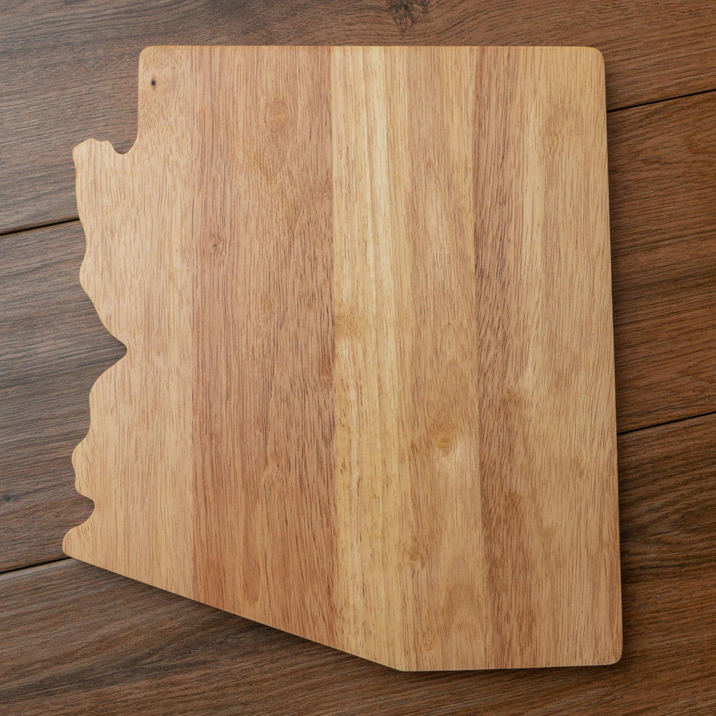 Custom Engravable Arizona Rubber Wood Cutting Board