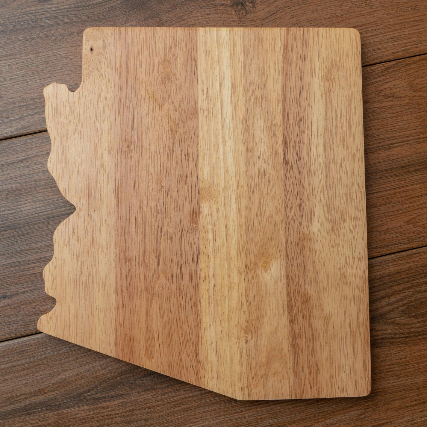 Custom Engravable Arizona Rubber Wood Cutting Board
