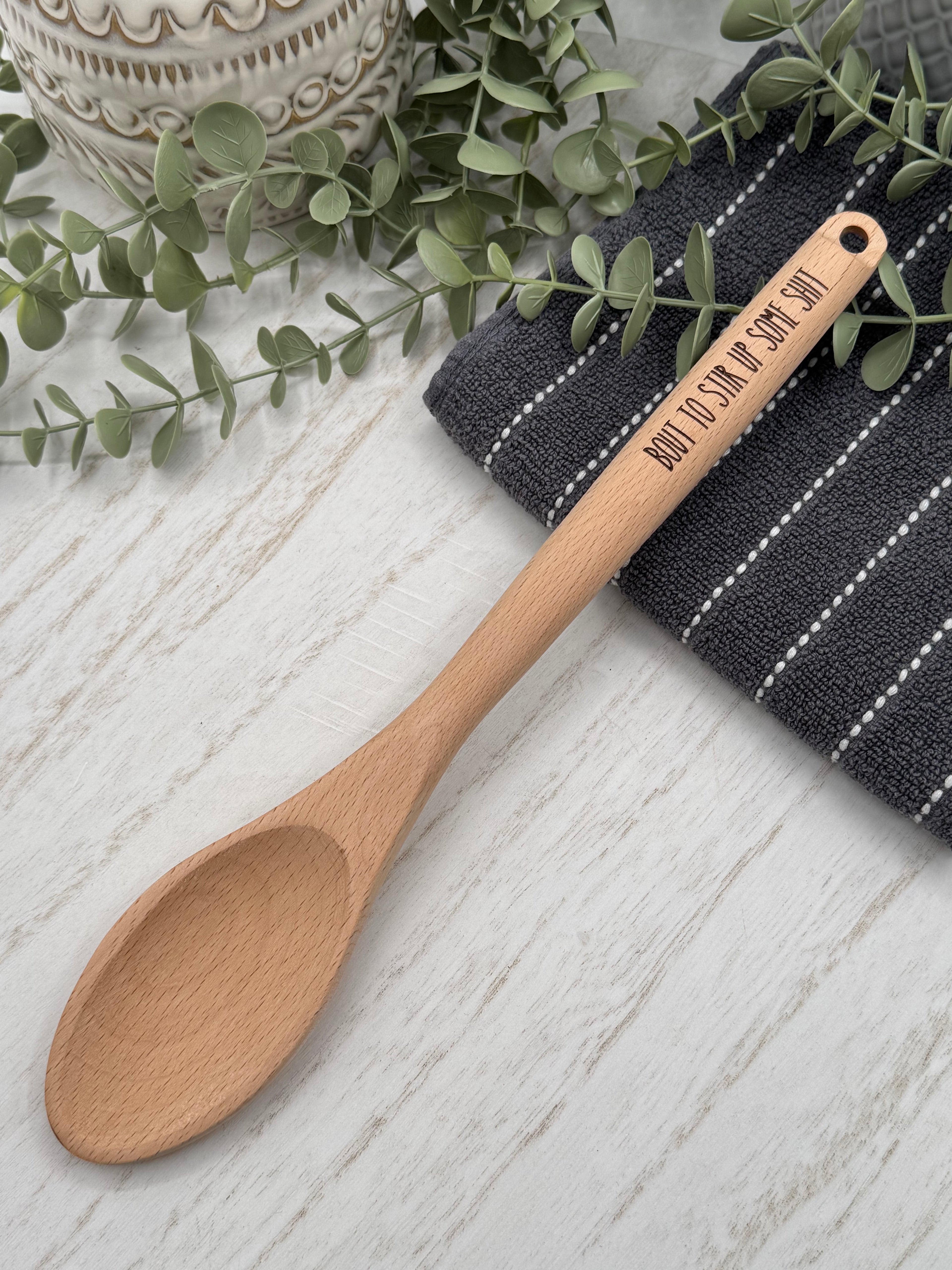 Engraved Wooden Spoons