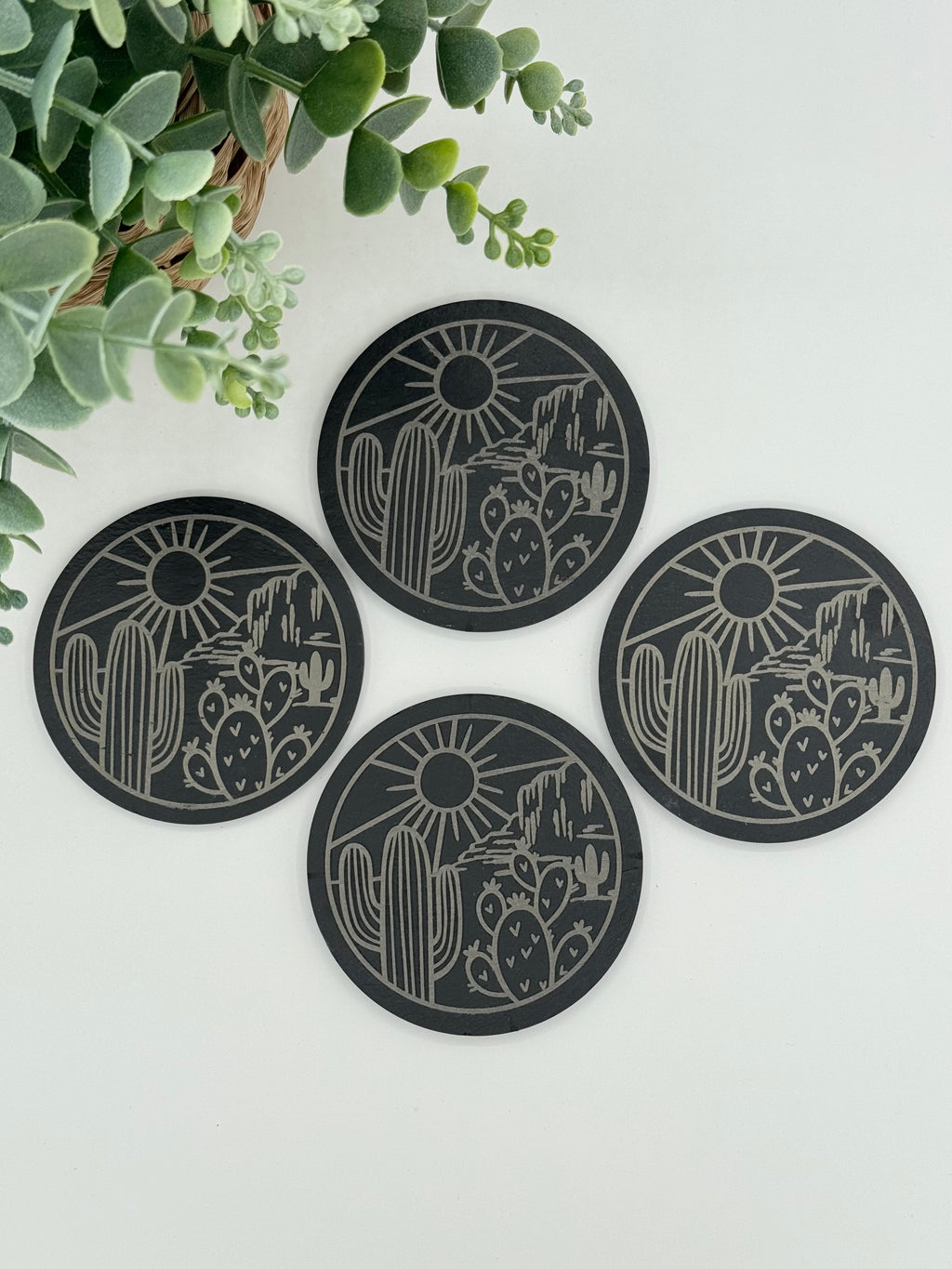 Slate Coasters - 4 Piece Set