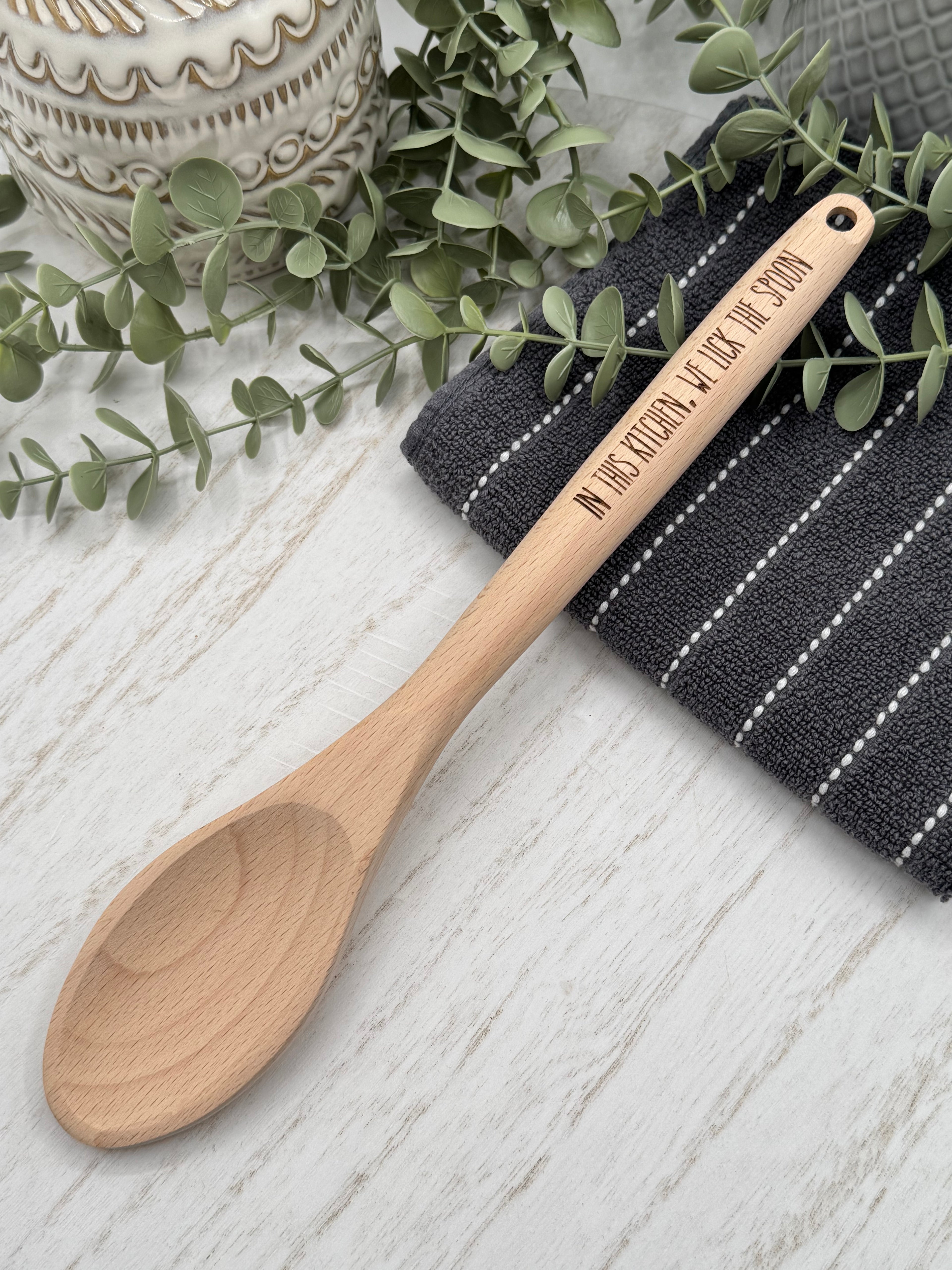 Engraved Wooden Spoons